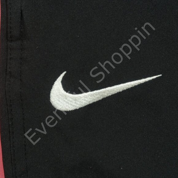 Nike Georgia Bulldogs Pants Mens M Black Track Mesh Lined Stretch Waist - Picture 5 of 8